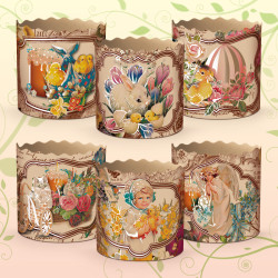 (90х85) Паперова форма для пасок (90х85) Паперова форма для пасок