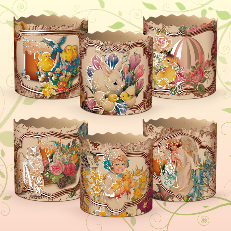 (90х85) Паперова форма для пасок 