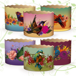 (110х85) Бумажная форма для пасок (110х85) Бумажная форма для пасок