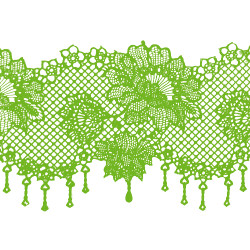 Мереживо № 1 Салатове Н-60 (3шт) Мереживо № 1 Салатове Н-60 (3шт)