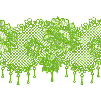 Мереживо № 1 Салатове Н-60 (3шт)