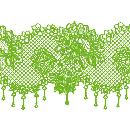 Мереживо № 1 Салатове Н-60 (3шт)