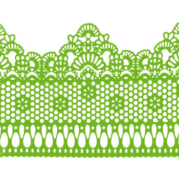 Кружево № 3 Салатовое Н-60 (3шт)