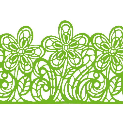 Мереживо № 4 Салатове Н-60 (3шт)