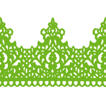 Кружево № 5 Салатовое Н-60 (3шт)