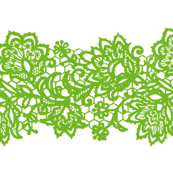 Кружево № 7 Салатовое Н-60 (3шт)
