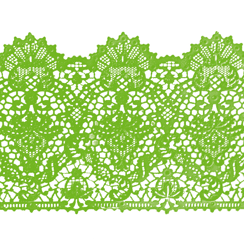 Мереживо № 8 Салатове Н-60 (3шт)