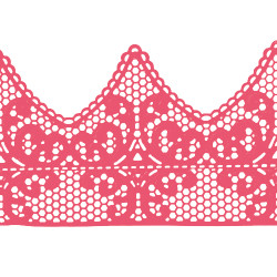 Мереживо № 2 Рожеве Н-60 (3шт) Мереживо № 2 Рожеве Н-60 (3шт)