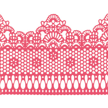 Кружево № 3 Розовое Н-60 (3шт)