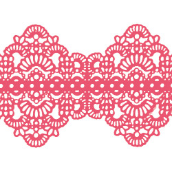 Мереживо № 6 Рожеве Н-60 (3шт) Мереживо № 6 Рожеве Н-60 (3шт)