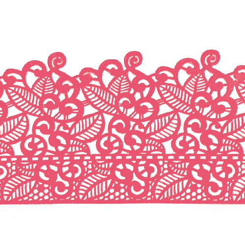 Мереживо №10 Рожеве Н-60 (3шт)