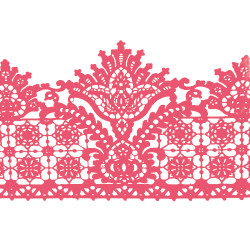 Мереживо №14 Рожеве Н-60 (3шт) Мереживо №14 Рожеве Н-60 (3шт)