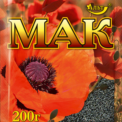 Мак кондитерський 200г/30шт