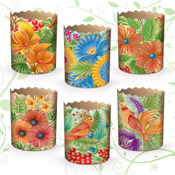 (70х85) Бумажная форма для пасок    