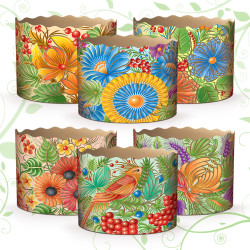 (110х85) Бумажная форма для пасок (110х85) Бумажная форма для пасок