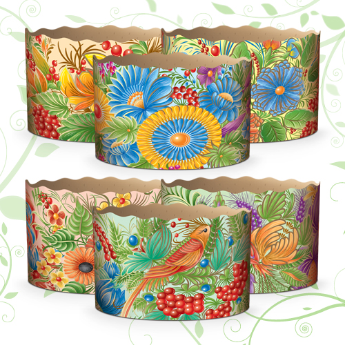 (130х85) Паперова форма для пасок 