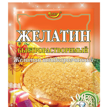 Желатин (Швидкорозчинний) 15г / 270шт