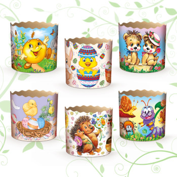 (70х65) Паперова форма для пасок 