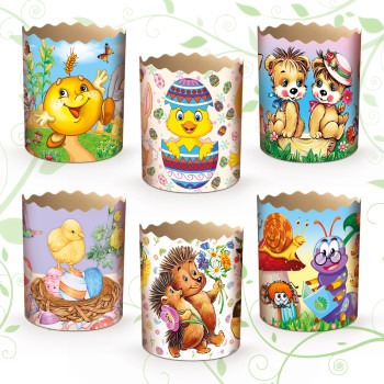 (70х85) Бумажная форма для пасок    