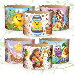 (110х85) Бумажная форма для пасок (110х85) Бумажная форма для пасок