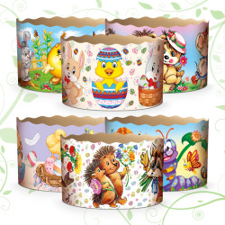 (130х85) Паперова форма для пасок (130х85) Паперова форма для пасок