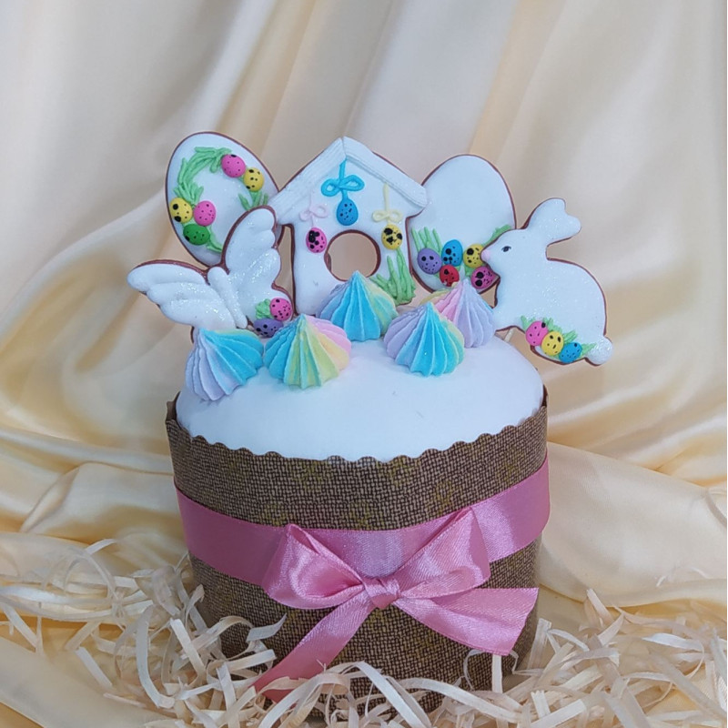 Набір №5 Весела паска (Метелик і шпаківня) 16шт (24р)