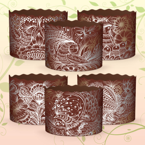 (110х85) Паперова форма для пасок (110х85) Паперова форма для пасок