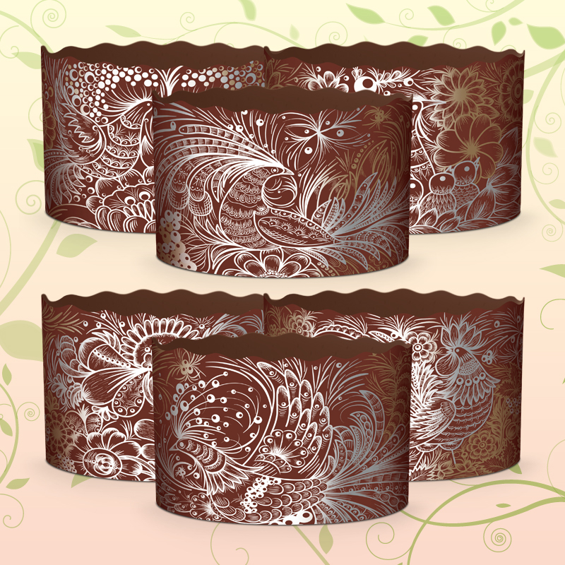 (130х85) Паперова форма для пасок 