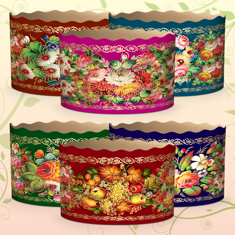 (134х95) Паперова форма для пасок 