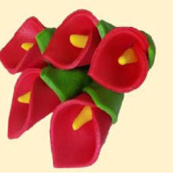 Кали червоні (5шт) / 40шт