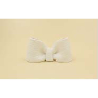 Бант метелик білий (110х60) / 24шт