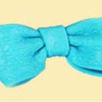 Бант метелик блакитний (110х60) /24шт