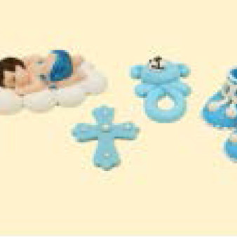 Дитячий набір блакитний /16шт  ***