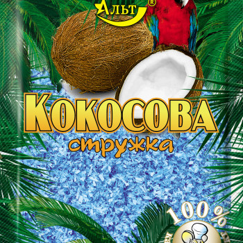 Кокосова стружка (Синя) 25г / 200шт