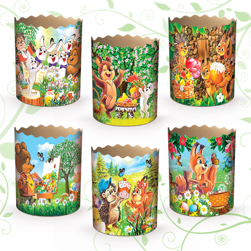 (70х85) Паперова форма для пасок 