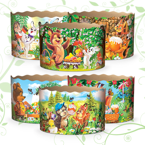 (130х85) Паперова форма для пасок 