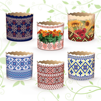 (70х65) Паперова форма для пасок 