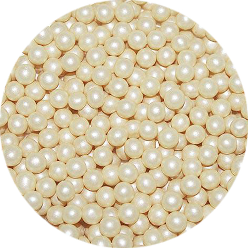 Посипання бісер (Перли айвори 5мм).
