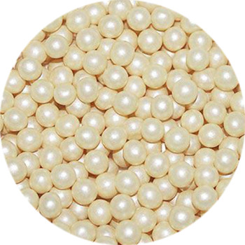 Посипання бісер (Перли айвори 7мм).