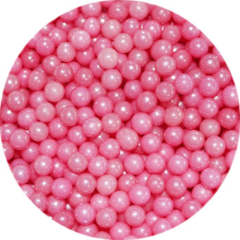 Посипання бісер (Перли рожевий 5мм).