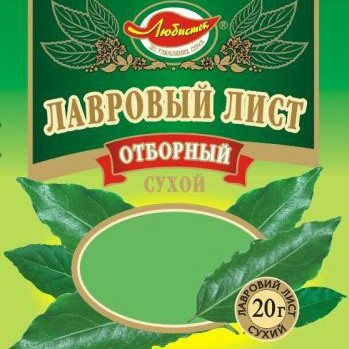 Лавровий лист 20г / 100 шт