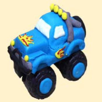 Монстр Трак синій /12шт  ***