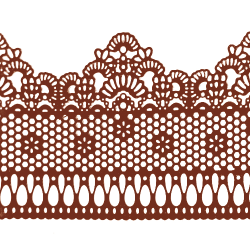 Кружево № 3 Коричневое Н-60 (3шт)