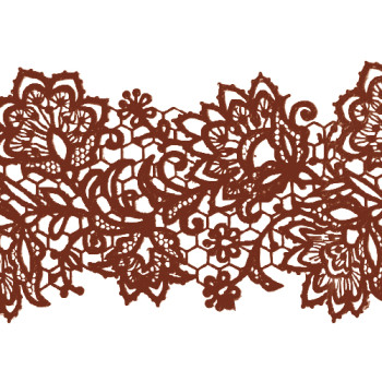 Кружево № 7 Коричневое Н-60 (3шт)