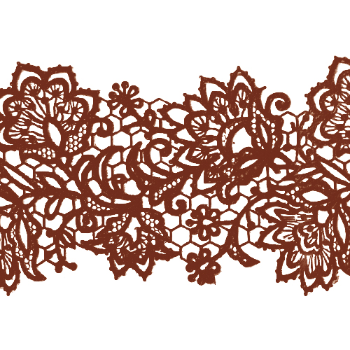 Кружево № 7 Коричневое Н-60 (3шт)