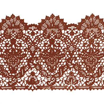 Мереживо № 8 Коричневе Н-60 (3шт)