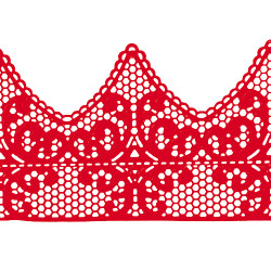 Мереживо № 2 Червоне Н-60 (3шт) Мереживо № 2 Червоне Н-60 (3шт)