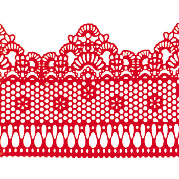 Кружево № 3 Красное Н-60 (3шт)