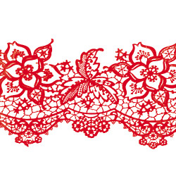 Мереживо №11 Червоне Н-60 (3шт) Мереживо №11 Червоне Н-60 (3шт)