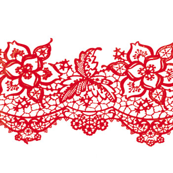 Мереживо №11 Червоне Н-60 (3шт)